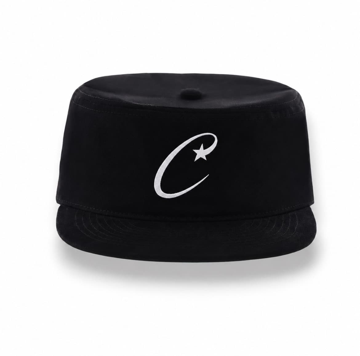 Portrait with teal Cyntral cap